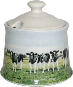 Wiebe Van Der Zee Suikerpot "Koe In Waterland" -Keukenserie Winkel 1003x1200 2