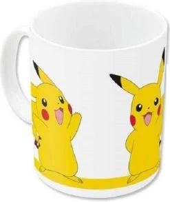 Pokémon Mok Pikachu 350 Ml Junior Keramiek Wit/geel -Keukenserie Winkel 1011x1200