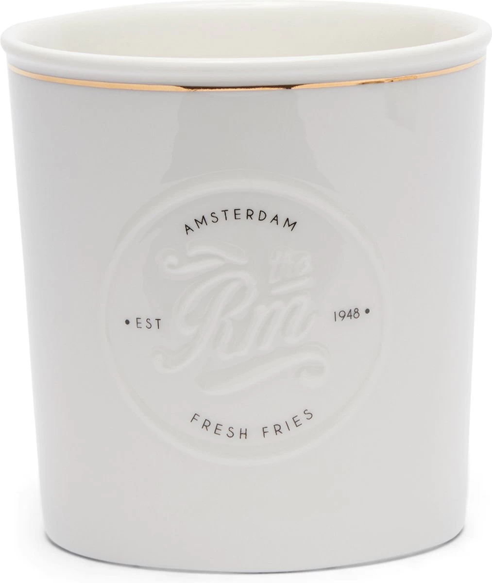 Riviera Maison Frietbakje, Serveerschaal Patat - RM Fresh Fries Serving Bowl - Wit - Porselein - 1 Stuk 3 Riviera Maison Frietbakje, Serveerschaal Patat - RM Fresh Fries Serving Bowl - Wit - Porselein - 1 Stuk