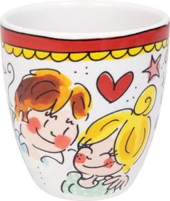 Blond Amsterdam, Even Bijkletsen Mini Mok Rode Rand Zonder Oor, 0,2L 9 Blond Amsterdam, Even Bijkletsen Mini Mok Rode Rand Zonder Oor, 0,2L -Keukenserie Winkel 1019x1200