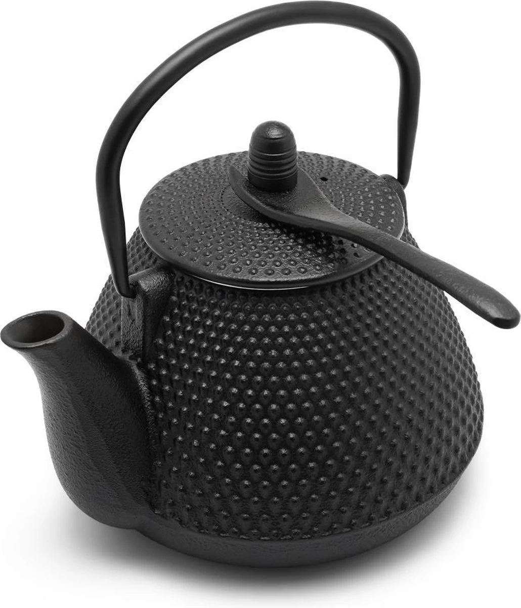 Bredemeijer - Theepot Wuhan 1,0L Gietijzer Zwart 9 Bredemeijer - Theepot Wuhan 1,0L Gietijzer Zwart - Afbeelding 7