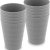 In Round Herbruikbare Plastic Drink Bekers – 10 Stuks – Grijs 1 In Round Herbruikbare Plastic Drink Bekers – 10 Stuks – Grijs -Keukenserie Winkel 1082x1200 2