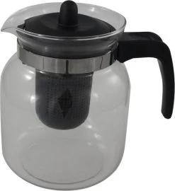 Merkloos Glazen Transparante Theepot 1.5 L Met Zwart Filter - Thee Drinken - Thee Serveren - Theepotten Met Filters 6 Merkloos Glazen Transparante Theepot 1.5 L Met Zwart Filter - Thee Drinken - Thee Serveren - Theepotten Met Filters -Keukenserie Winkel 1096x1200 4