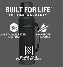 Stanley The Stacking Beer Pint 0,47l - Beker - Hammertone Green 26 Stanley The Stacking Beer Pint 0,47l - Beker - Hammertone Green -Keukenserie Winkel 1113x1200