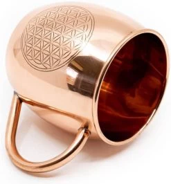 Koperen Beker Flower Of Life Geëtst (470 Ml) -Keukenserie Winkel 1115x1200 1