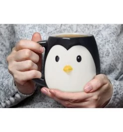 Balvi Drinkbeker Penguin Pingo Zwart Keramiek -Keukenserie Winkel 1122x1200 10
