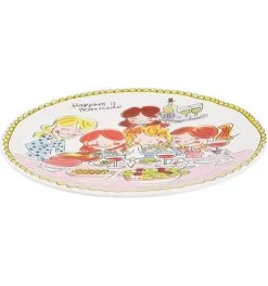 Blond Amsterdam Bord Even Bijkletsen - Girls - Ø 26 Cm -Keukenserie Winkel 1122x1200 24