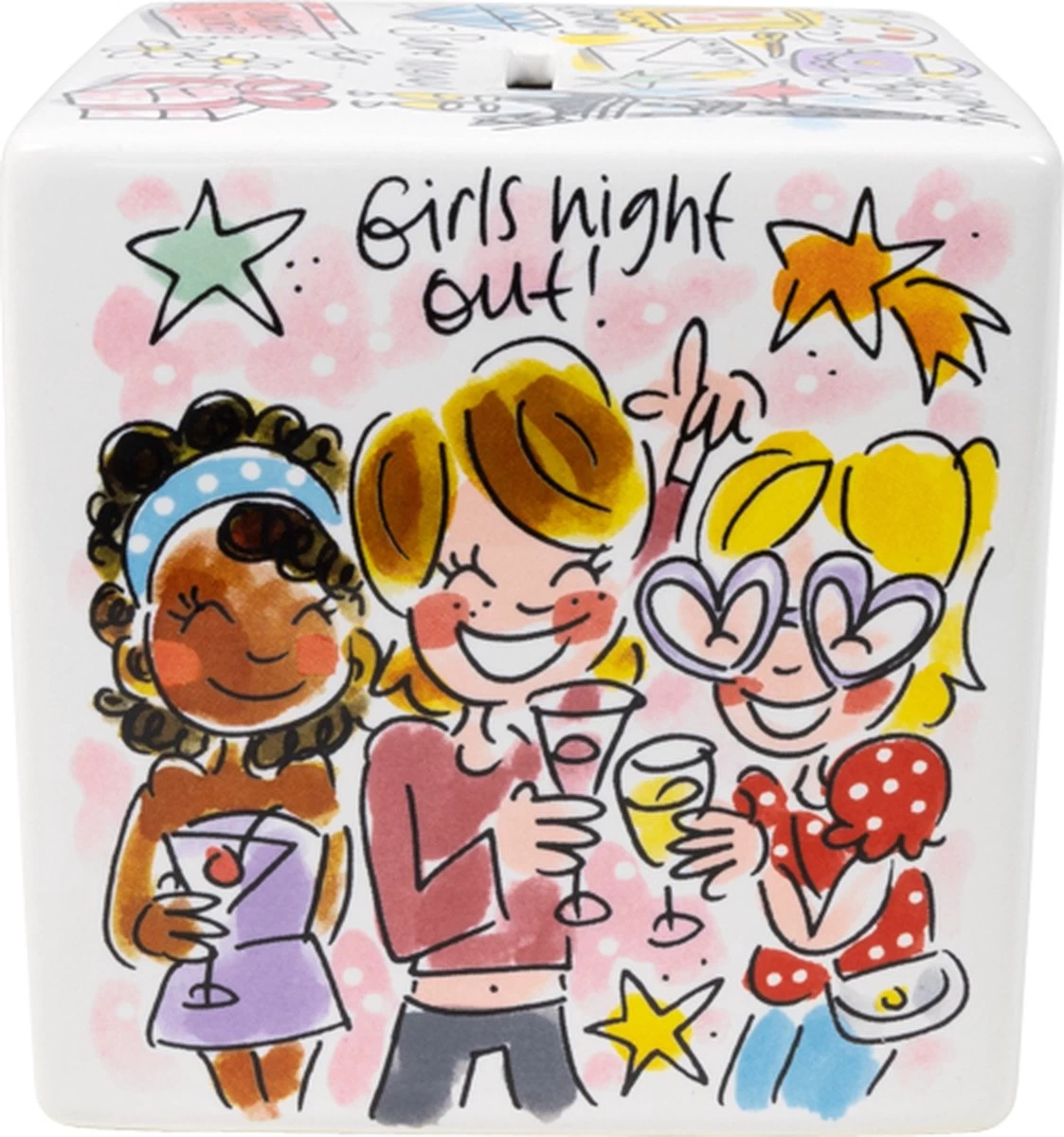 Blond Amsterdam, Even Bijkletsen: Spaarpot Vierkant 6 Blond Amsterdam, Even Bijkletsen: Spaarpot Vierkant - Afbeelding 4