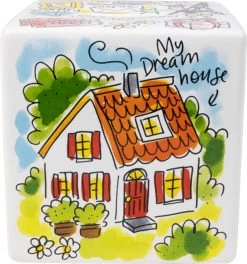 Blond Amsterdam, Even Bijkletsen: Spaarpot Vierkant 13 Blond Amsterdam, Even Bijkletsen: Spaarpot Vierkant -Keukenserie Winkel 1123x1200 2