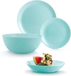 Luminarc Diwali Serviesset - 19-delig - 6 Persoons - Turquoise 27 Luminarc Diwali Serviesset - 19-delig - 6 Persoons - Turquoise -Keukenserie Winkel 1123x1200 3