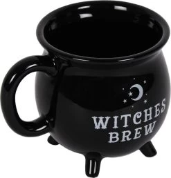Mok/beker Witches Brew Cauldron Zwart -Keukenserie Winkel 1147x1200