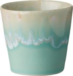 Costa Nova - Grespresso Servies - 6 Espresso Kopjes - Roze-Grijs-Azur-Red-Wit -Turquoise - Aardewerk - H 5.9 Cm -Keukenserie Winkel 1158x1200 1