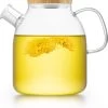 S091 Glazen Theepot Met Bamboedeksel - 1600 Ml - Samadoyo -Keukenserie Winkel 1180x1200 1