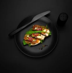 Orange85 Bordenset - Dinerbord - Borden - Plat - Set Van 6 - Mat Zwart - Diameter 27cm - Aardewerk - Servies -Keukenserie Winkel 1184x1200 3