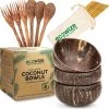 Ecowize Coconut Bowls (Set Van 3) - Kokosnoot Kom & Schaal - Met 3 Lepels, 3 Vorken En 8 Bamboe Rietjes - Zero Waste & Herbruikbaar - Duurzaam Cadeau 1 Ecowize Coconut Bowls (Set Van 3) - Kokosnoot Kom & Schaal - Met 3 Lepels, 3 Vorken En 8 Bamboe Rietjes - Zero Waste & Herbruikbaar - Duurzaam Cadeau -Keukenserie Winkel 1186x1200 7