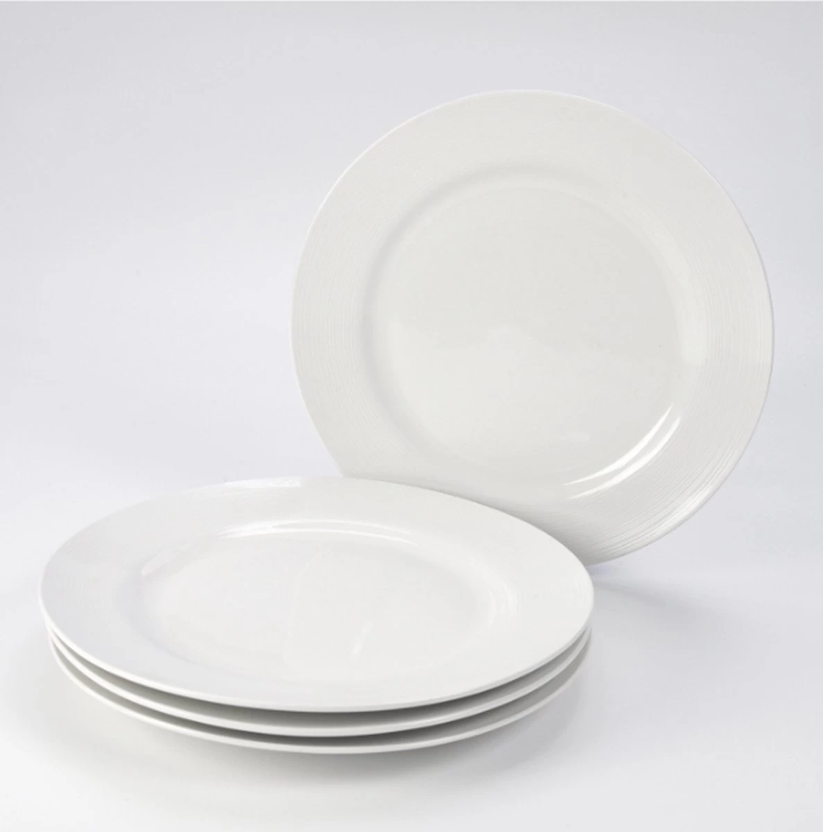 JT Serviesset - Wit - 35delig - 4 Persoons - Luxe Reliëf Design 12 JT Serviesset - Wit - 35delig - 4 Persoons - Luxe Reliëf Design - Afbeelding 10