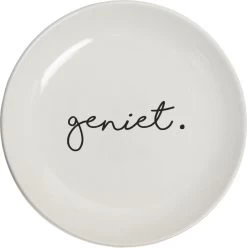 Bord Set Van 4 Stuks ø15cm . Met Tekst Geniet / Lekker/ Vandaag Is Mijn Lievelingsdag /hondje Gusta -Keukenserie Winkel 1196x1200 14