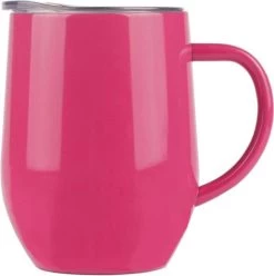 Drinkbeker - Thermosbeker - Koffiebeker To Go - Dubbelwandig - RVS - Roos Rood - Able & Borret -Keukenserie Winkel 1197x1200