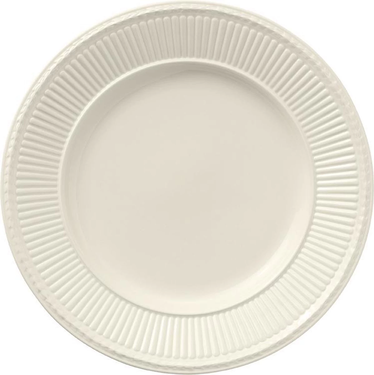 Wedgwood Edme Dinerbord - Ø26 Cm - Wit 3 Wedgwood Edme Dinerbord - Ø26 Cm - Wit