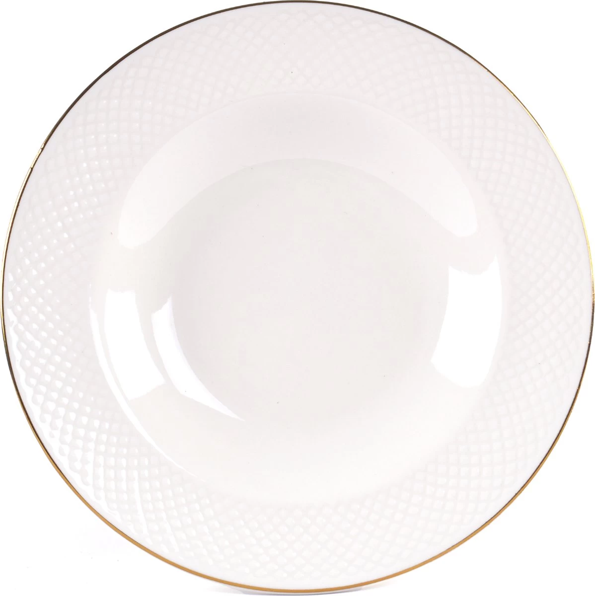 LeRijn® Serviesset Deventer 6 Persoons - 18 Delig - Licht Crème Wit Met Gouden Rand En Motief - Dinerborden - Soepborden - Dessertborden - Borden Servies - Bordenset 12 LeRijn® Serviesset Deventer 6 Persoons - 18 Delig - Licht Crème Wit Met Gouden Rand En Motief - Dinerborden - Soepborden - Dessertborden - Borden Servies - Bordenset - Afbeelding 10