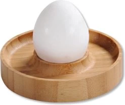 Merkloos FSC® Bamboe Houten - Eierdopjes Set Van 4 Stuks - Met Praktische Rand Voor Neerleggen Van De Eierschaal - Eierdoppen Set 4-Delig -Keukenserie Winkel 1200x1009 5