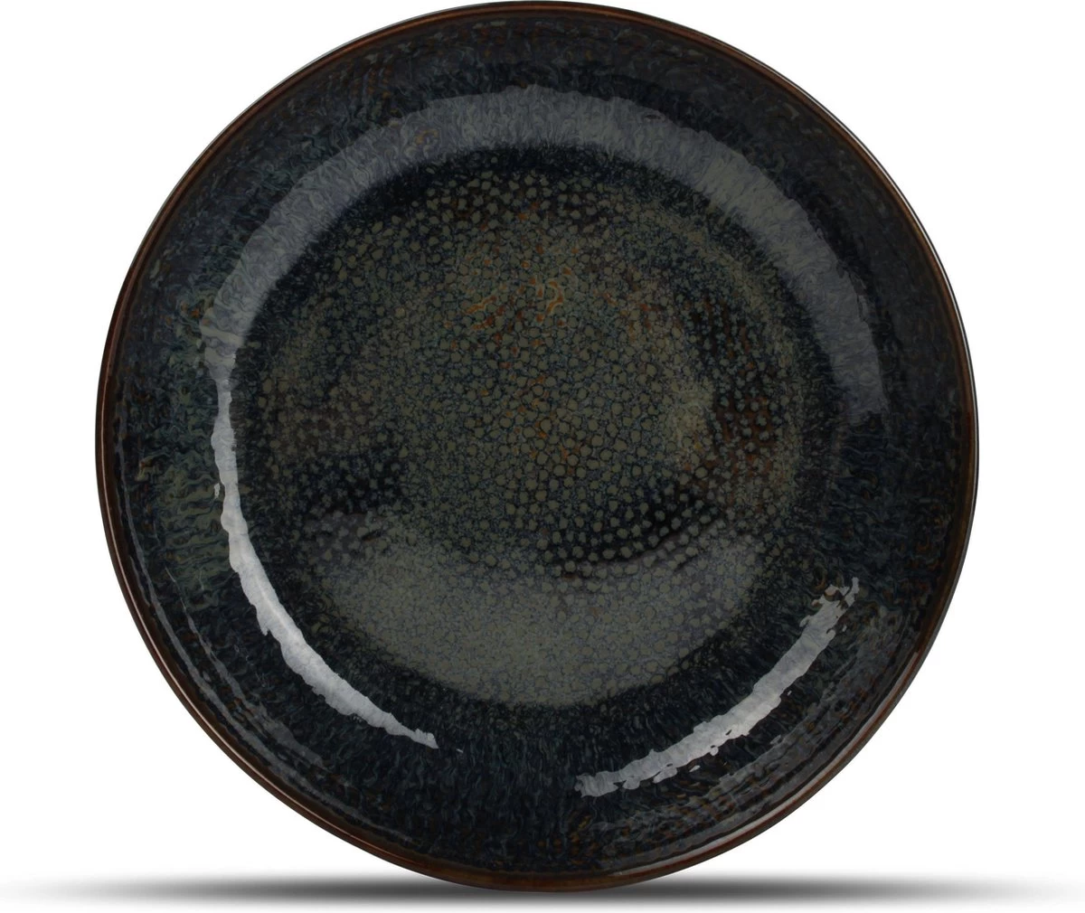 Salt&Pepper - Diep Bord - 21,5xH5cm - Saffier - Mielo - Set/4 3 Salt&Pepper - Diep Bord - 21,5xH5cm - Saffier - Mielo - Set/4