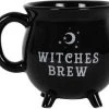 Mok/beker Witches Brew Cauldron Zwart -Keukenserie Winkel 1200x1012 1