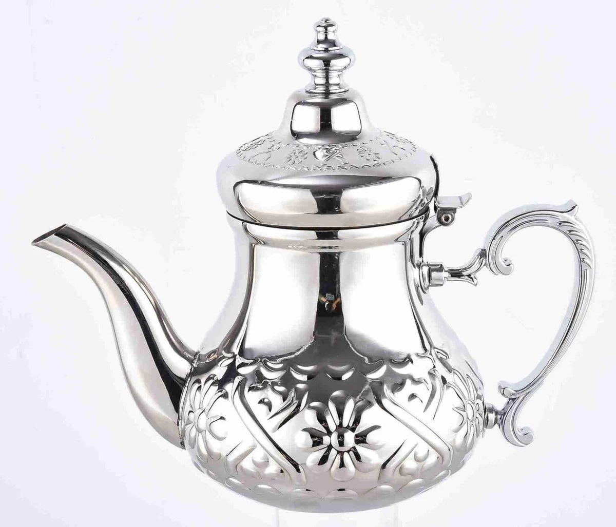 MONOO Theepot Maghreb RVS - 1.6 Liter - Turkse & Marokkaanse Theepotten 3 MONOO Theepot Maghreb RVS - 1.6 Liter - Turkse & Marokkaanse Theepotten