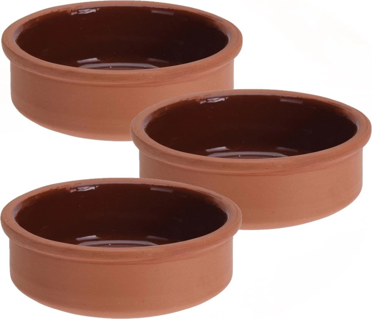 Merkloos 12x Tapas Schaaltjes 500 Ml Terracotta 12 Cm - Keukenbenodigdheden - Kookbenodigdheden - Tafel Dekken - Tapasschaaltjes - Tapas/snacks/hapjes Bereiden En Serveren 4 Merkloos 12x Tapas Schaaltjes 500 Ml Terracotta 12 Cm - Keukenbenodigdheden - Kookbenodigdheden - Tafel Dekken - Tapasschaaltjes - Tapas/snacks/hapjes Bereiden En Serveren - Afbeelding 2