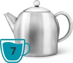 Bredemeijer - Theepot Minuet Santhee 1,4L Mat Dubbelwandig 28 Bredemeijer - Theepot Minuet Santhee 1,4L Mat Dubbelwandig -Keukenserie Winkel 1200x1029