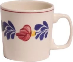 Boerenbont Mok "ROELAND" - 6 Stuks - -Keukenserie Winkel 1200x1031