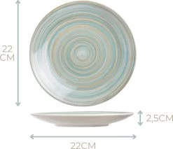 Cosy&Trendy Serviesset 24-delig Turbolino Blauw 19 Cosy&Trendy Serviesset 24-delig Turbolino Blauw -Keukenserie Winkel 1200x1034 2