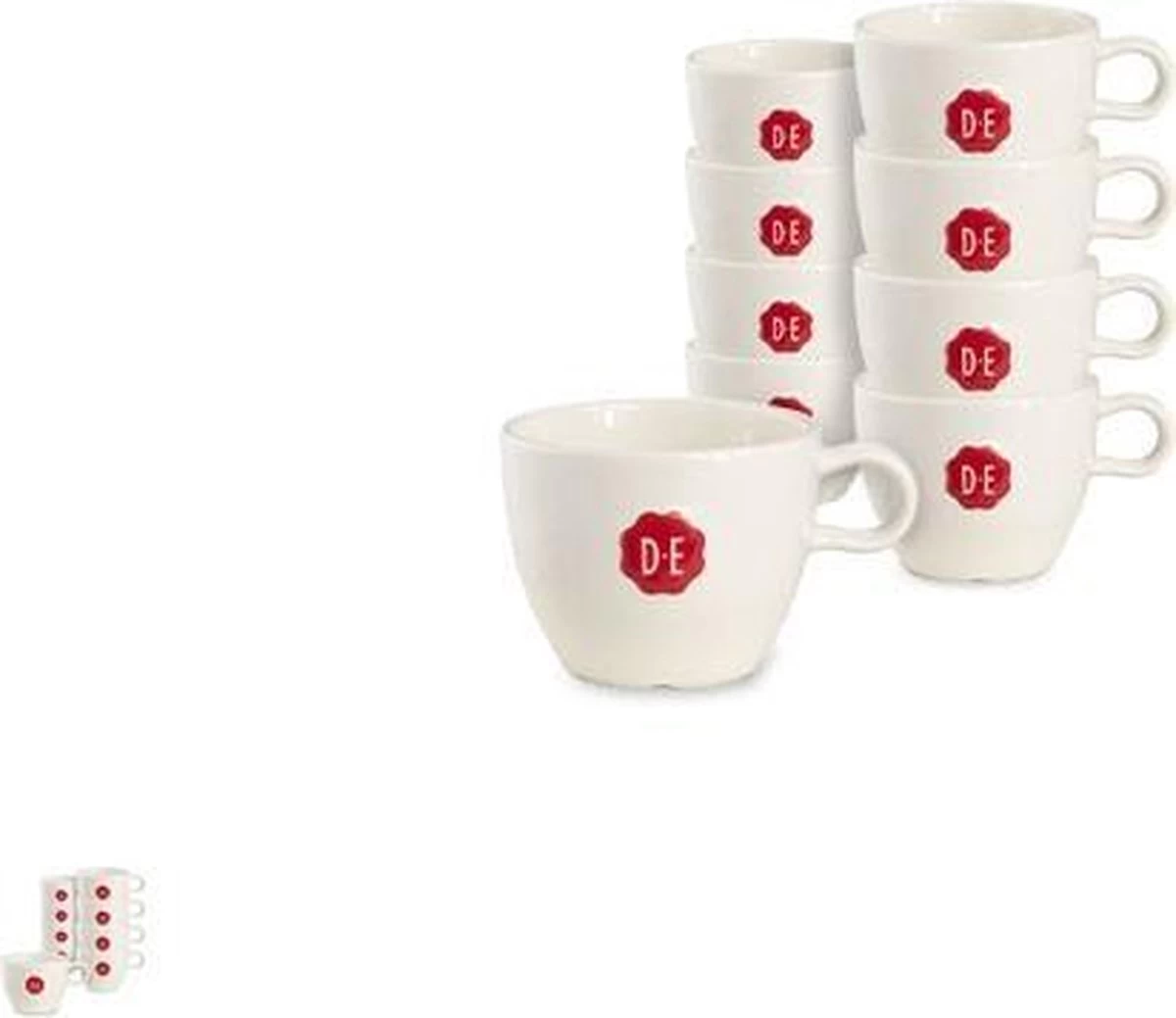 Douwe Egberts | Cappuccino Kop | 240 Ml | 12 Stuks 3 Douwe Egberts | Cappuccino Kop | 240 Ml | 12 Stuks