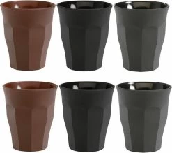 Duralex Espresso Kopjes - Espressokopjes - Espresso Glaasjes - Espresso - Set Van 6 - Glas - Koffie Kopjes - 90ml