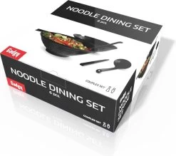 Gadgy Noodle Kom Set - 2 Kommen, 2 Paar Eetstokjes En 2 Lepels - Noodle Bowl - Japans Servies -Keukenserie Winkel 1200x1064 5