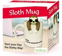 Decodyne Luiaard Luie Grappige Koffiemok, Grappige Cadeaus Voor Vrouwen En Mannen 35 Cl -Keukenserie Winkel 1200x1072 3