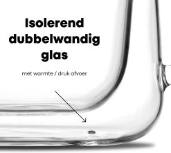 Vatten® Premium Glazen Theepot - 700ml - Dubbelwandig - Anti-drup - Transparant -Keukenserie Winkel 1200x1072 5