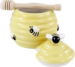 Merkloos Gele Honingpot Met Honinglepel/stokje 11 Cm - Keukengerei/tafelgerei - Thee Drinken - Honing Potten Met 3D Bijenmotief 5 Merkloos Gele Honingpot Met Honinglepel/stokje 11 Cm - Keukengerei/tafelgerei - Thee Drinken - Honing Potten Met 3D Bijenmotief -Keukenserie Winkel 1200x1074 6