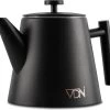 VDN RVS Theepot Dubbelwandig Met Filter - Zwarte Theekan 1 Liter - 902 -Keukenserie Winkel 1200x1082 3