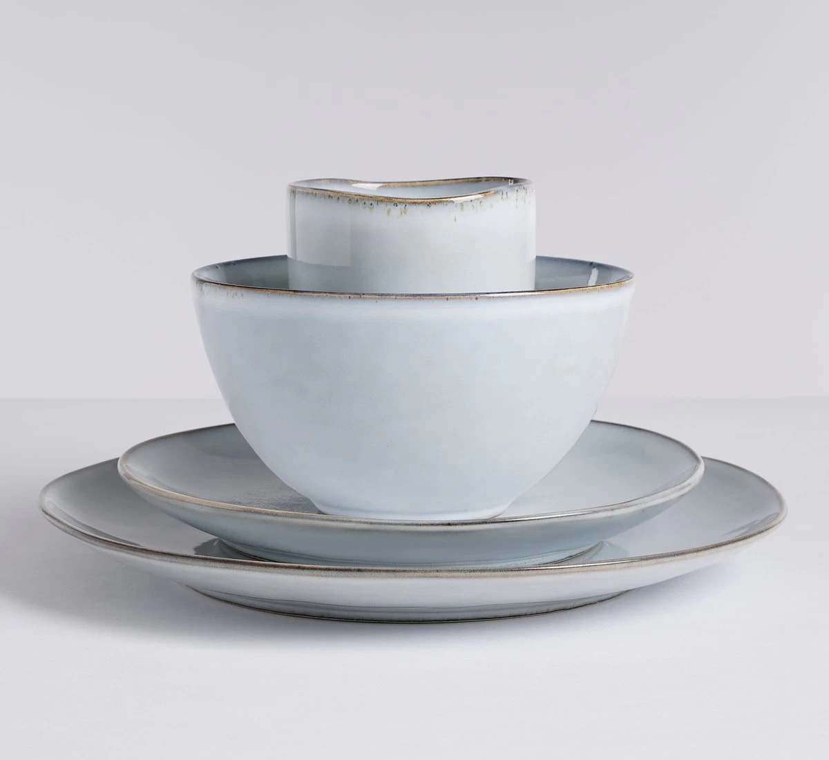 Mica Decorations Tabo Serviesset 4 Persoons - Grijs 10 Mica Decorations Tabo Serviesset 4 Persoons - Grijs - Afbeelding 8