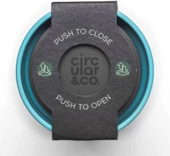 Circular&Co. Herbruikbare To Go Koffiebeker (rCUP) Zwart/geel 12oz/340ml -Keukenserie Winkel 1200x1105 3