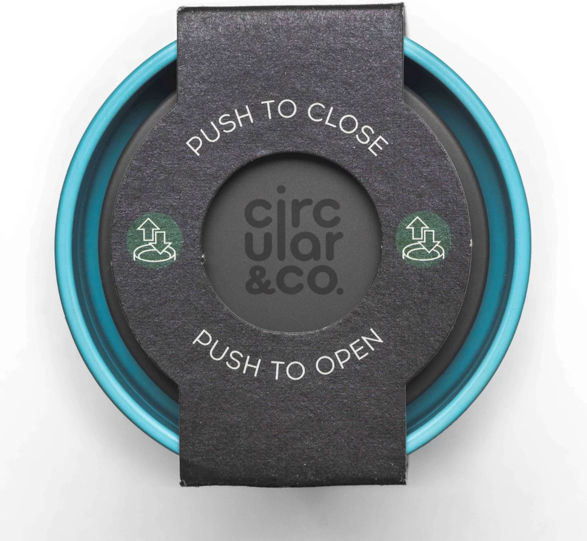 Circular&Co. Herbruikbare To Go Koffiebeker (rCUP) Zwart/roze 12oz/340ml 16 Circular&Co. Herbruikbare To Go Koffiebeker (rCUP) Zwart/roze 12oz/340ml - Afbeelding 14