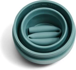 Stojo - Biggie Cup - 470 Ml - Herbruikbaar - Opvouwbaar - Groen -Keukenserie Winkel 1200x1119 2