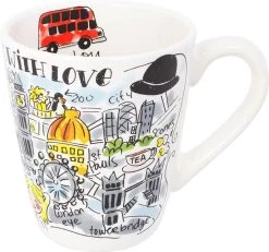 Blond Amsterdam City Londen Mok - 350 Ml -Keukenserie Winkel 1200x1121 1
