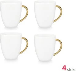 Vtwonen Serviesset - Wit-Goud - Porselein - 24-delig 32 Vtwonen Serviesset - Wit-Goud - Porselein - 24-delig -Keukenserie Winkel 1200x1121 4