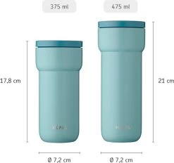 Mepal Isoleerbeker Ellipse 375 Ml – Houdt Je Drankje 4 Uur Warm En 8 Uur Koud – Titanium – Koffiebeker To Go – Lekdicht – Thermosbeker 20 Mepal Isoleerbeker Ellipse 375 Ml – Houdt Je Drankje 4 Uur Warm En 8 Uur Koud – Titanium – Koffiebeker To Go – Lekdicht – Thermosbeker -Keukenserie Winkel 1200x1126