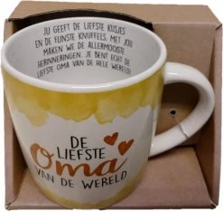 Enjoy Mok - De Liefste Oma Van De Wereld - Met Binnen Tekst - Koffie Mok - Beker - Moederdag - Liefde - Verjaardagscadeau 9 Enjoy Mok - De Liefste Oma Van De Wereld - Met Binnen Tekst - Koffie Mok - Beker - Moederdag - Liefde - Verjaardagscadeau -Keukenserie Winkel 1200x1132 1