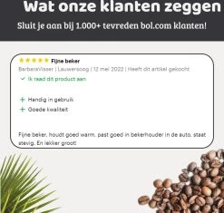 Mmoods Thermosbeker Voor Koffie En Thee 380ml - Koffiebeker To Go - Reisbeker Voor Auto - Herbruikbare Drinkfes Voor Warme En Koude Dranken - Ecologische Thermoskan Zwart Geschenk -Keukenserie Winkel 1200x1141