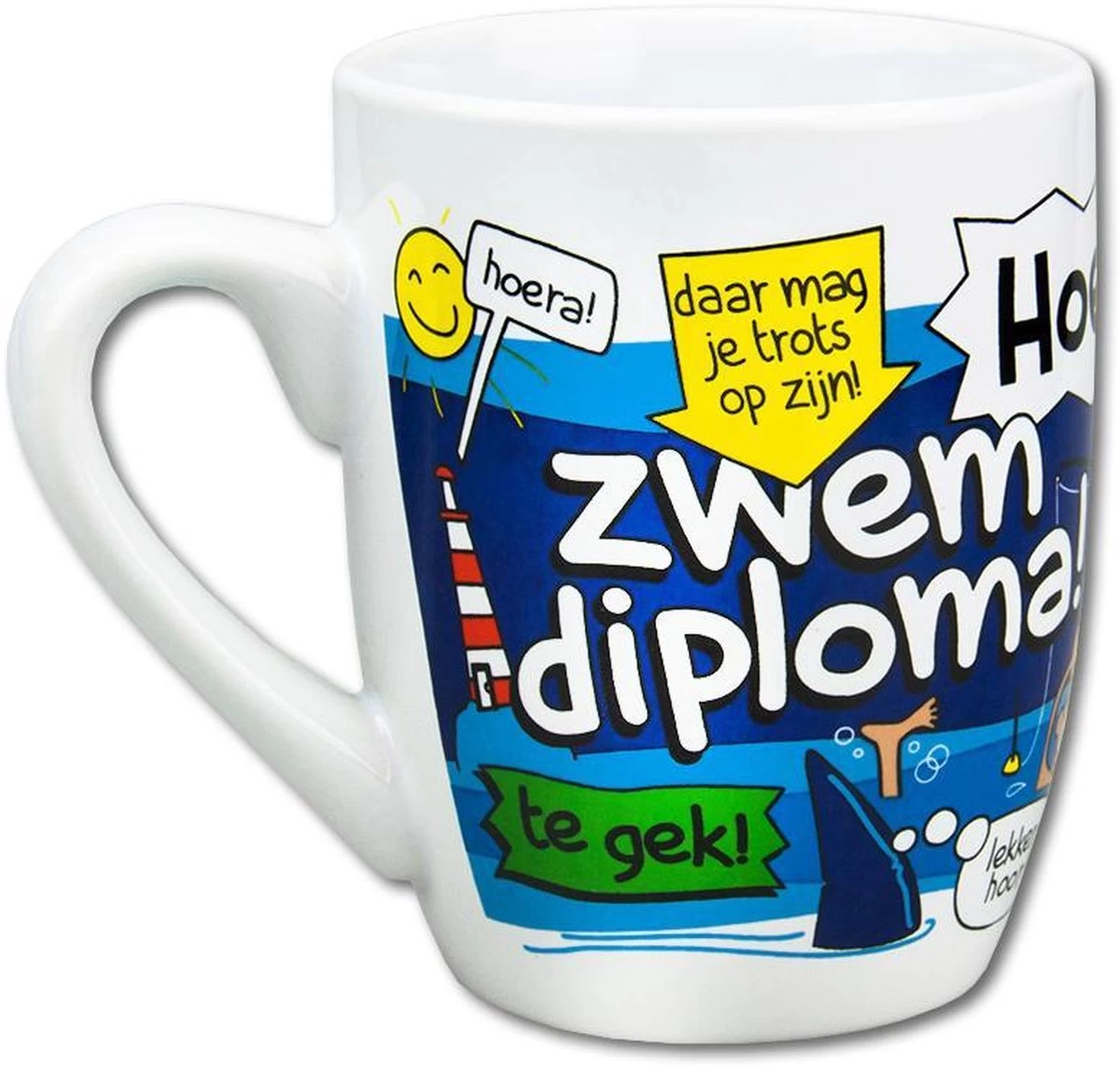 Paperdreams - Cartoonmok - Zwemdiploma 7 Paperdreams - Cartoonmok - Zwemdiploma - Afbeelding 5