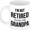 Im Not Retired Im A Full Time Grandpa Koffiemok / Theebeker - 300 Ml - Wit - Opa / Kantoorhumor / VUT / Pensioen - Grappige Cadeau Mok / Beker Voor Collega 1 Im Not Retired Im A Full Time Grandpa Koffiemok / Theebeker - 300 Ml - Wit - Opa / Kantoorhumor / VUT / Pensioen - Grappige Cadeau Mok / Beker Voor Collega -Keukenserie Winkel 1200x1145 13